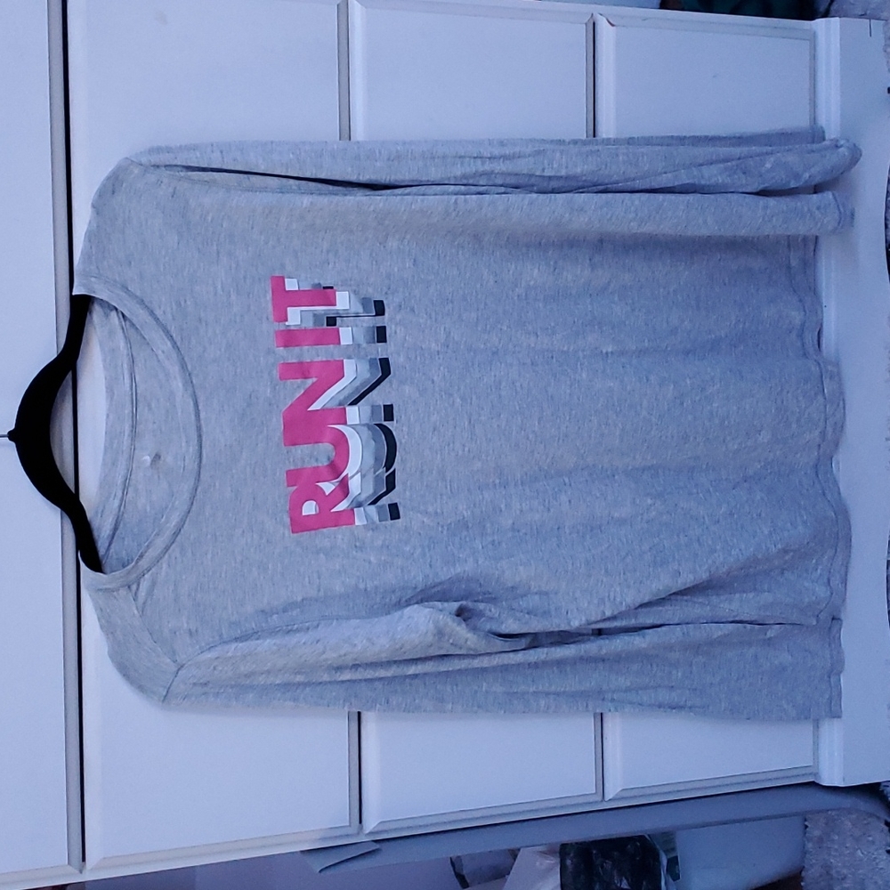 Soft active gray long sleeve